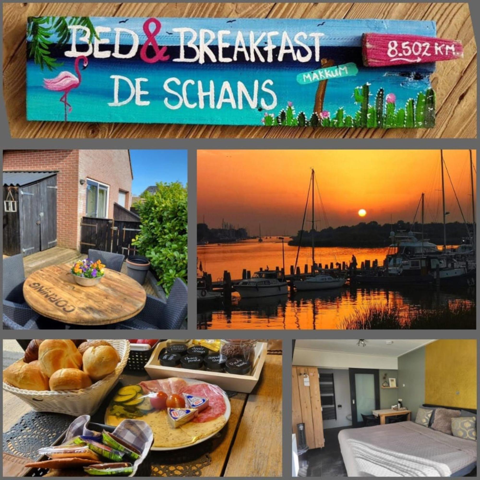 Bed & Breakfast De Schans Makkum Esterno foto